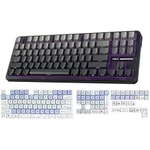 AULA Wireless Keyboard and Keycap Combo, F87Pro Mechanical Keyboard Keycap Set