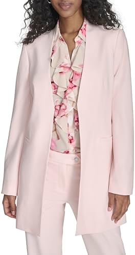 Calvin Klein Womens Suits Jacket, Parfait, 14