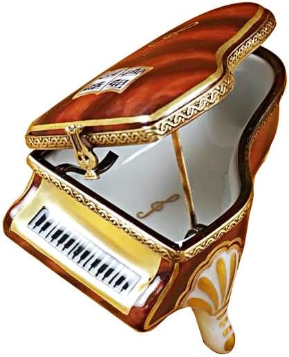 Rochard - music limoges boxes - Mini Piano Porcelain Limoges Boxes