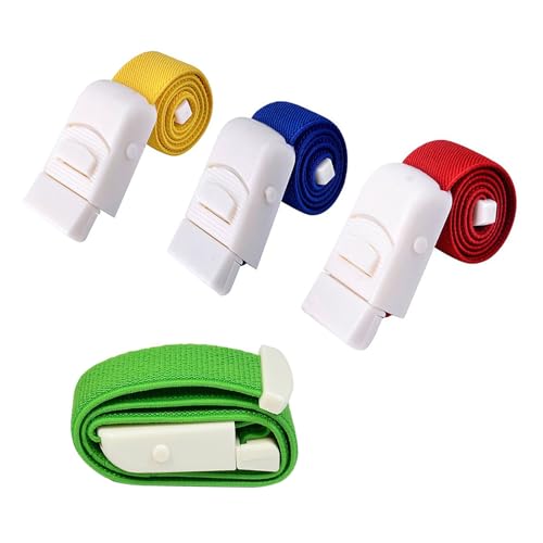 Elastic Bandage Tourniquets, 4Pack Quick Release Tourniquet Bands for Hunting and Hiking, Household