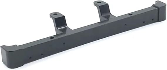 Metal Upgrade Front and Rear Bumpers for MN 1/12 D90 D91 D96 MN98 99S RC Car Parts(Black)