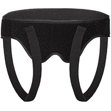 Hernia Belt, Adjustable Hernia Support Truss for Single/Double Inguinal, Groin Straps with 2 Removable Compression Pads, Pain Relief(Medium)