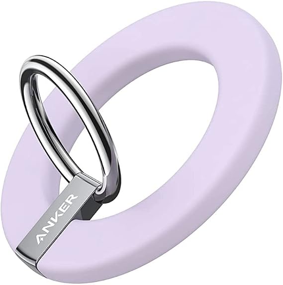 Anker Magnetic Phone Grip (MagGo), 610 Ring Holder, Adjustable Kickstand, Only for iPhone 16/16 Plus/16 Pro/16 Pro Max/15/14/13/12 Series