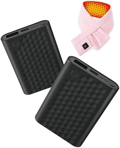 Wulcea Graphene Heated Scarf + 2 Power Banks