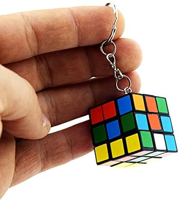 Nostalgic Intelligence Cube Magic Mini Rubik Key Chain