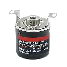 Absolute Encoder, 10 bit, Single Turn Rotary Encoder, CAN, Shaft 6mm, Protection Grade IP67 Working Voltage 5V/ 24V for Inmachine Tools, Food Machinery, Elevators