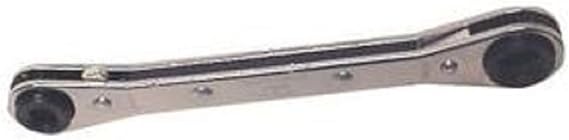 Robinair 11012 Reversible Offset Service Valve Ratchet Wrench - 3/16", 1/4", 5/16", 3/8" Square