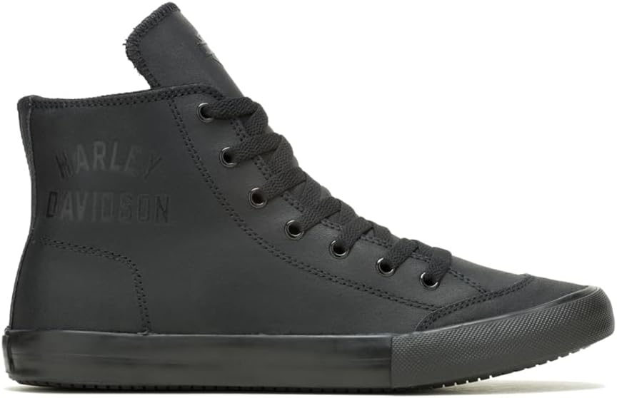 Harley-Davidson Men's Nathan Sneaker, Black, 10.5