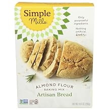 Simple Mills Almond Flour Baking Mix, Artisan Bread Mix - Gluten Free, Plant Based, Paleo Friendly, 10.4 Ounce (Pack of 1)