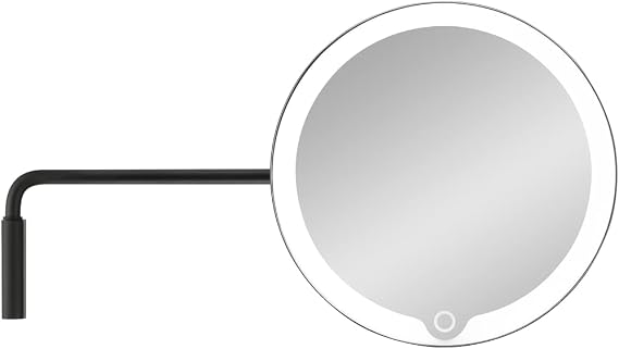 Blomus MODO LED Wall Mounted Vanity Mirror Black
