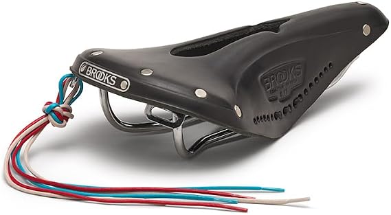 Brooks England B17 Carved, Iconic Cut-Out Leather Bike Saddle
