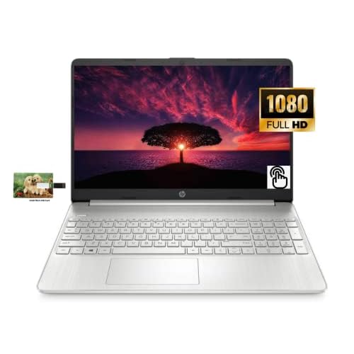 HP 15.6 FHD Touchscreen IPS Display Business Laptop, Intel Core i7-1165G7, Windows 11 Pro, 12GB RAM 512GB SSD, Intel Iris Xe Graphics, Webcam, WiFi, HDMI, 32GB Tela USB Card