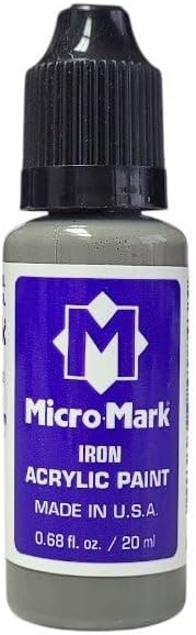 Micro-Mark Iron Acrylic Paint, 20ml