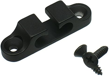 Hipshot Bass String Retainer, 2 String Black