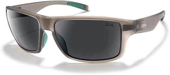 Zeal Optics Incline | Plant-Based Polarized Sunglasses for Men & Women - Matte Smoke