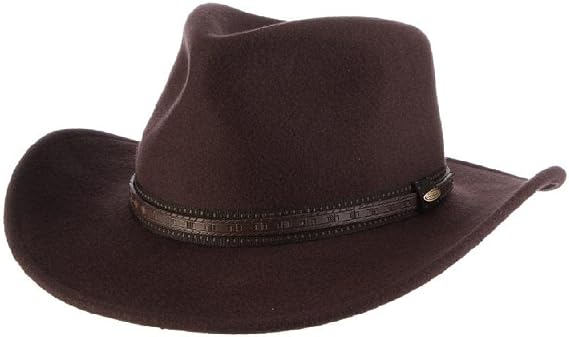 Scala Classico Men's Crushable Wool Felt Outback
