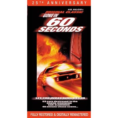 Gone in 60 Seconds [VHS]