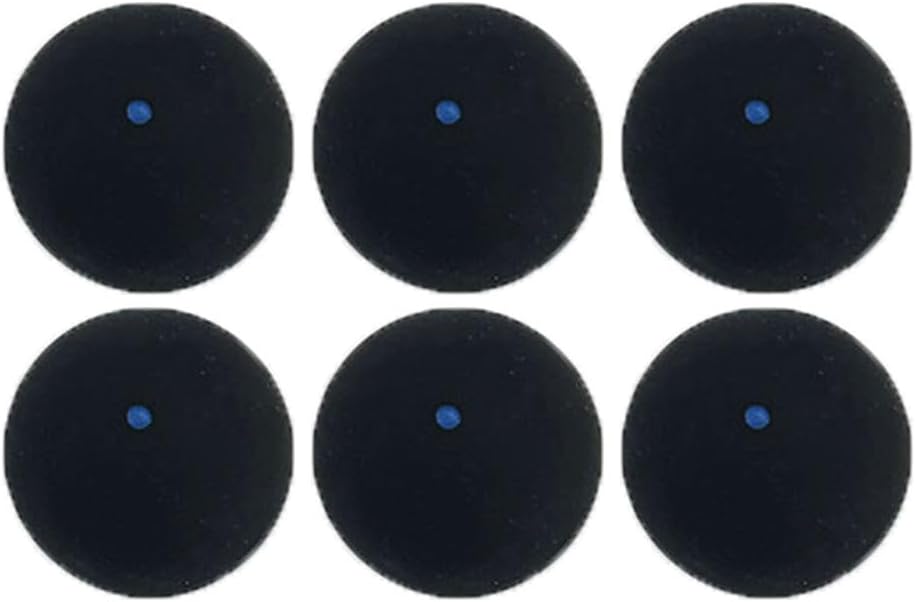 Single Blue Dot Squash Balls - 6 Pack