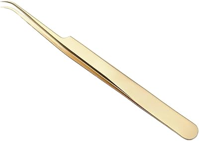 Hair Removal Tweezers Quality Eyelashes Tweezers Ultra Fine Tip Improve for Lashes Extensions Tweezer