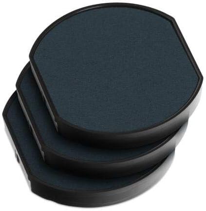 Ideal 310R Stamp Replacement Pads - 3 Pack - Black Ink