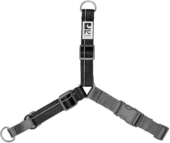RC PETS Pace No Pull Harness | Adjustable, Front Clip Design | Reduces Tugging & Improves Control | Extra Small, Black