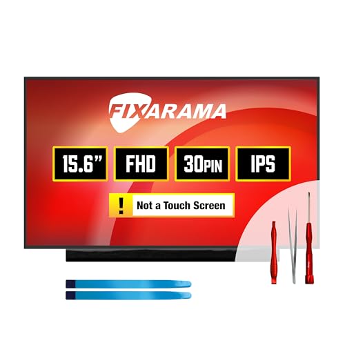 Screen Replacement for BOE NE156FHM-N4K V18.0 Grade A Matte FHD 1080p IPS 30pin Non-Touch 15.6 LED LCD Display with Tools Tape
