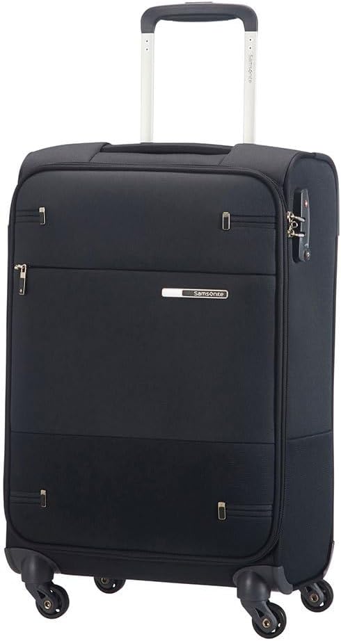 Samsonite Base Boost - Spinner S (Length: 35 cm) Hand Luggage, 55 cm, 35 Litre, Black