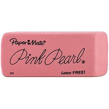 Paper Mate Pink Pearl Eraser, Large, 1 Count
