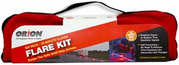 The Original Highway Flare Kit (6-Pack Emergency Flare Kit)