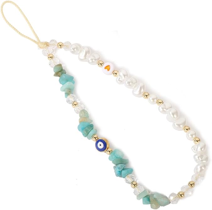 Evil Eye Phone Charm Strap Cell Phone Lanyard Phone Charms Strap Beaded Phone Charms Evil Eye Phone Lanyard Crystal Phone Strap Evil Eye Phone Chain Preppy Phone Charm Kawaii Phone Keychain