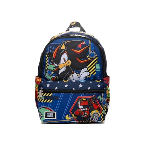 Sega Sonic Shadow Team Dark 13 Deluxe Nylon Mini Backpack