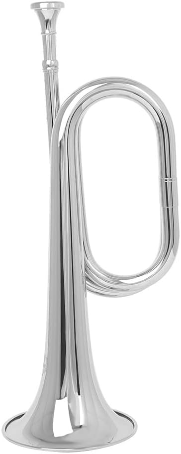 Musical Instrument Beginners Big Brass Strides Spanish Bugle Trumpet School Band Orchestras Brass Bugle With Mouthpiece Wind Instrument