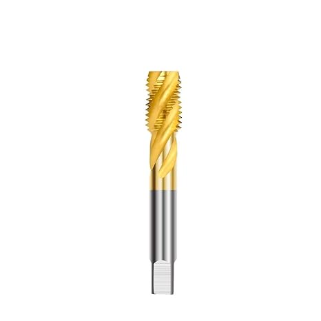 1pc HSS Screw Machine Tap Titanium Coated Spiral Flute Metric Thread Tap,1pc M10x1.5