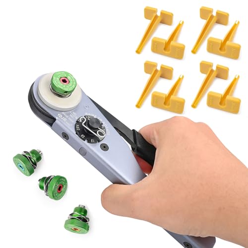 JRready Deutsch Crimp Tool,ST2169 Deutsch Crimping Tool for DT,DTM,DTP and Amphenol at ATP ATM Series Size 16 20 12 Solid Pin&Soc ContactsDeutsch Pin Removal Tool Kit