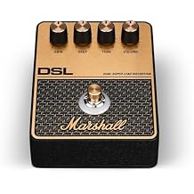 Marshall DSL Overdrive/Distortion Pedal - Black and Gold