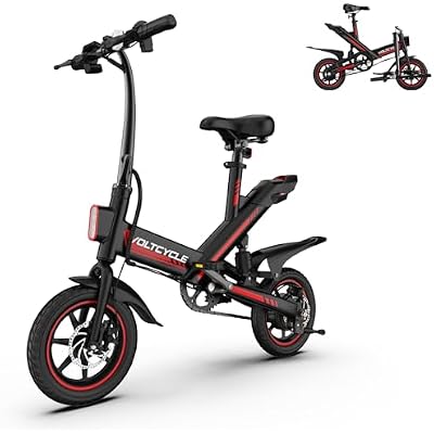 VoltCycle Electric Bike for Adults, 500W Peak Electric Mountain Bike with 48V 10.4Ah Removable Battery, 20MPH Brushless Motor Up to 60 Miles, 26 7 Speed Commuter Ebike