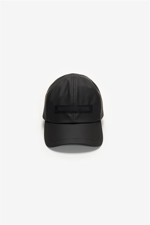 Calvin Klein Rubberized W Patch Baseball Şapka, Standart, LV04D5052G, Siyah, Erkek