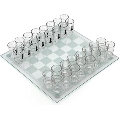 Drinking Shot Glass Chess Set