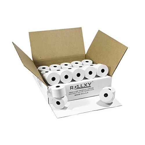 50 Rolls - 44mm x 220 Thermal Paper Sharp ER-A410