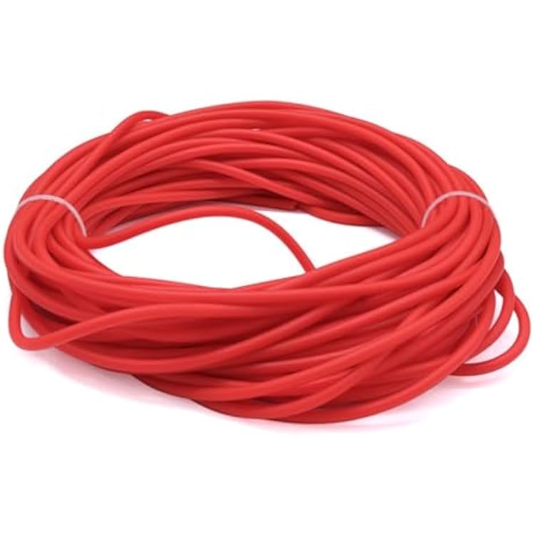 soft tubing Red Tubing Nature Latex Rubber Hoses 1.6mm 2mm 3mm 4mm 5mm 6mm 7mm 9mm 10mm 12mm 14mm 17mm High Resilient Elastic Tube industrial rubber Size : 1 Meter, Color : ID 1.8mm x 4.2mm OD