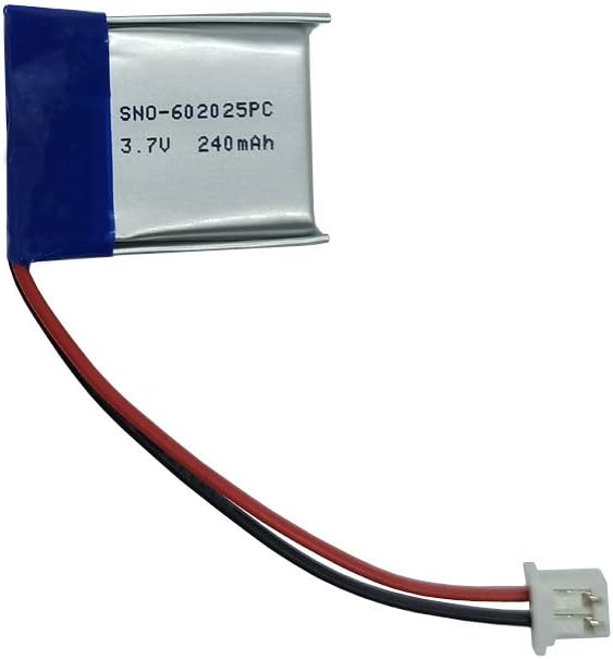 3.7V 240mAh Dogtr a BP37W Replacement Battery for ARC, 200C, 202C, 280C, 282C, Combo Collar Receivers