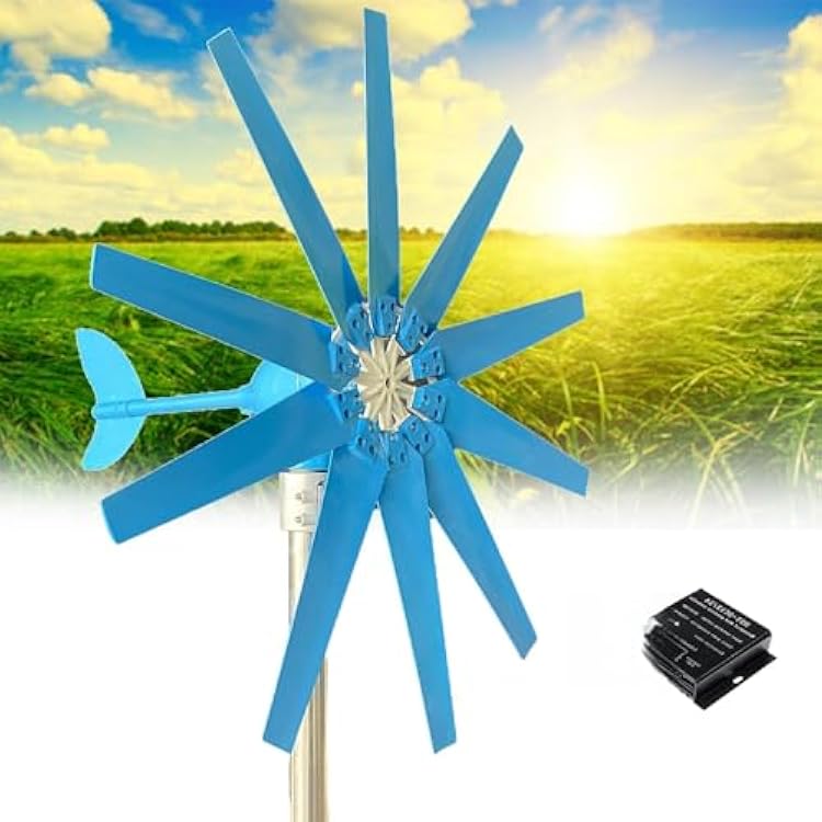 16000W20000W low rpm permanent magnet generator,3 Phase Gearless Permanent Magnet Generator 12V24V48V With 810 Blades And Free MPPT Controller Horizontal Wind Generator For Home Use20000W10 blad