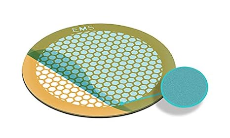 EMS Formvar Support Film Hexagonal Grid, 300 Mesh, Extra Thick, Copper, 50/pk