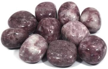CrystalAge Lepidolite Tumble Stone (20-25mm) - Pack of 10
