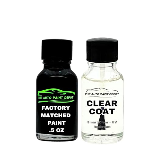 Auto Paint Depot Touch Up Paint for Volvo 244,245,740,744,745,764,765,All Models,Coupe,Diesel,DL,GL,GLE,GLT,GT,Turbo-Mystic Silver Metallic 130 All Years, All Models Half Ounce with Clear Coat