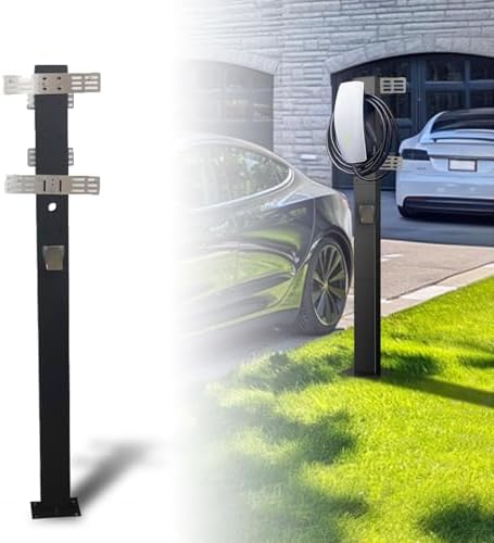 CZYGPHY EV Charging StationCharging Pile Column,Pedestal Mounted EV Charging Station, Freely Removable and Adjustable Back Panel, Energy Vehicle