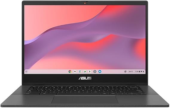ASUS Chromebook 14 CM1402CM2A 14.0" Full HD Chromebook Laptop (MediaTek 8186G Processor, 4GB RAM, 128GB eMMC, UK keyboard, Google Chrome Operating System)