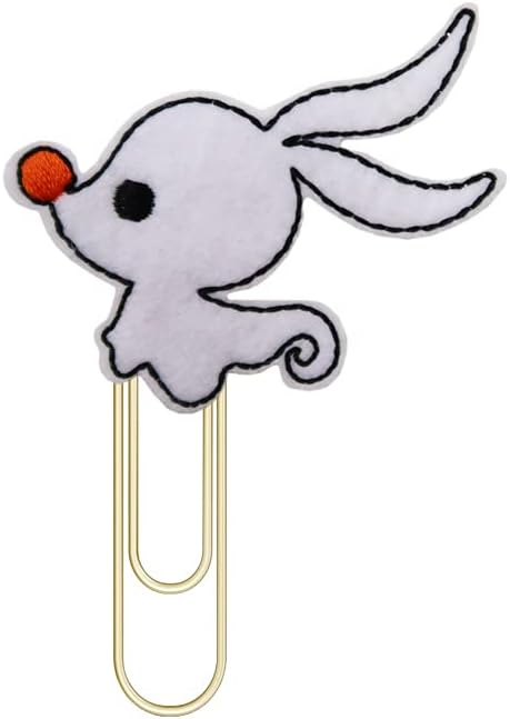 Halloween Horror Ghost Dog Planner Paper Clips, Bookmark, Back to School Supplies