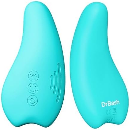 DrBash 2-in-1 Lactation Massager Soft Breast Massager for Breastfeeding, Heat + Vibration for Milk Flow, Engorgement & Clogged Duct Relief (LightGreen)