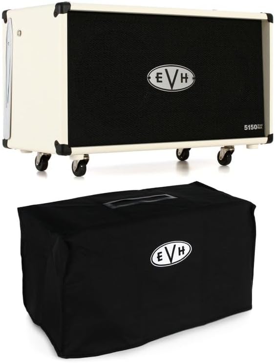 EVH 5150III 2x12" 60-watt Extension Cabinet with Cover - Ivory